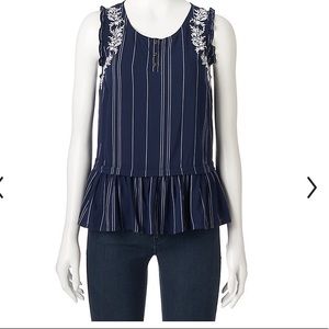 Lauren Conrad women’s‎ sleeveless blouse